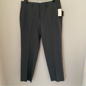 M151 Men’s Flat Front Medium Blue Dress Pants 34Wx30L